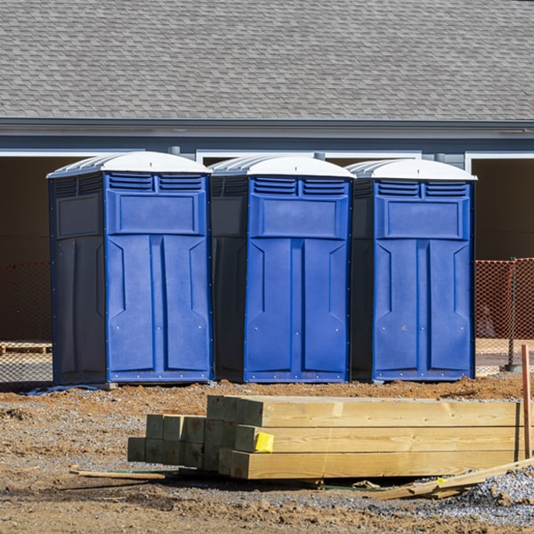 how do you dispose of waste after the portable toilets have been emptied in Woodridge